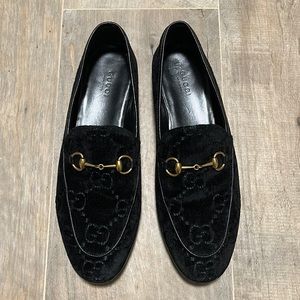 Gucci velvet loafers size 39.5